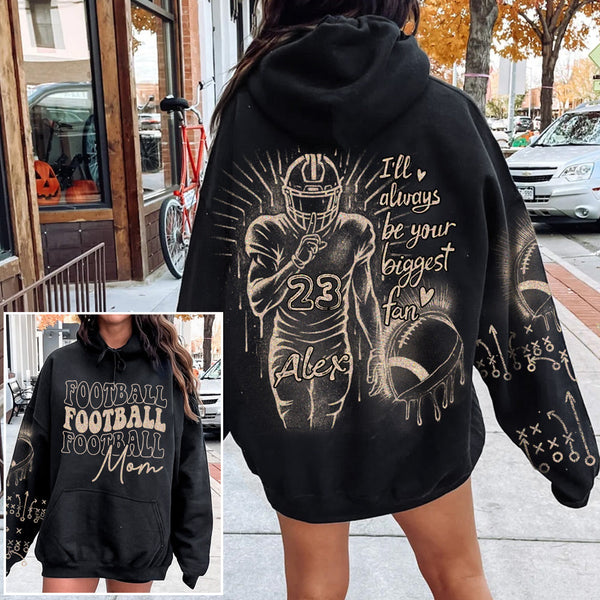Custom Bleach Style Football Player Football Shirt Gift For Football Family